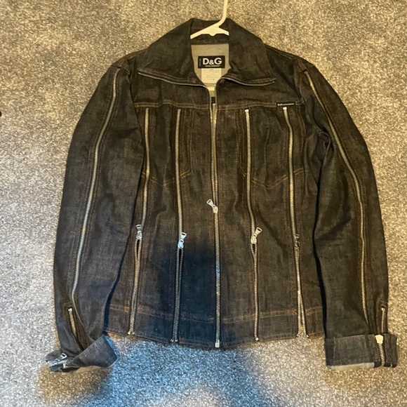 Dolce & Gabbana Jackets & Blazers - Dolce & Gabbana runway jean jacket, Size M